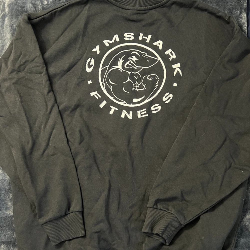 Gymshark Legacy Graphic Sweatshirt - Black